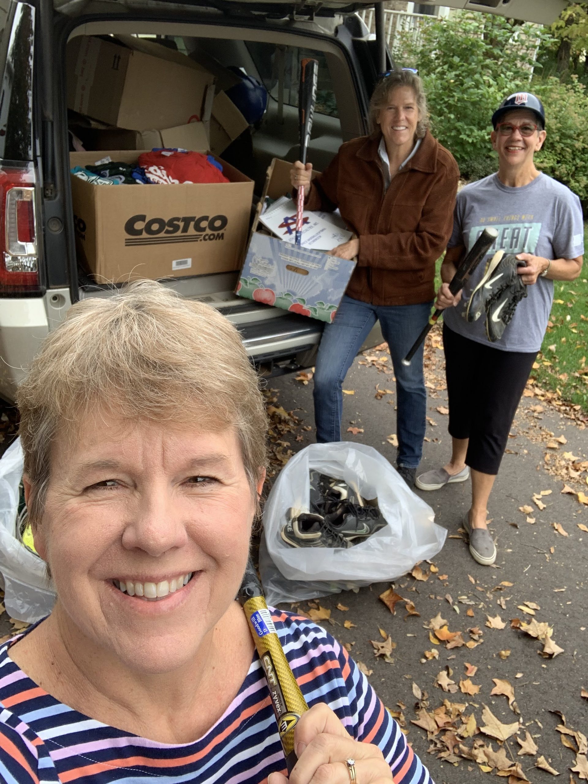 Girls Softball equipment for Nicaragua