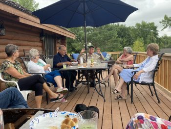 Summer kickoff. Delucas cabin MN Aug 2021