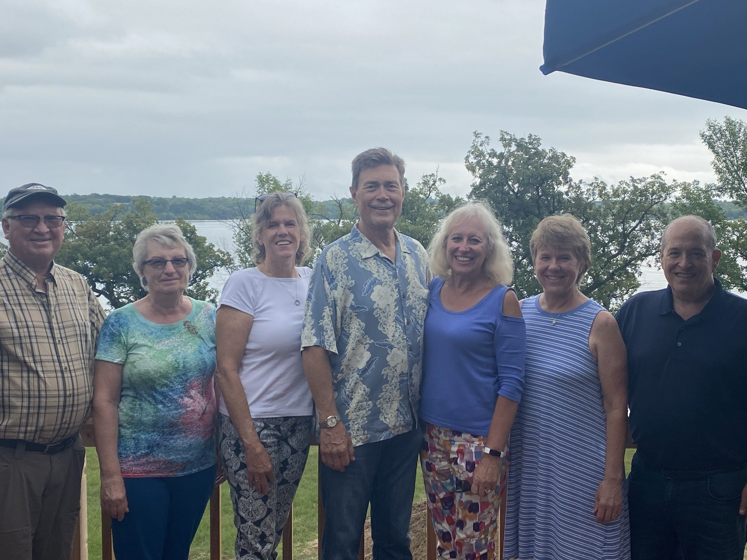 Larry, Barb, Paula, Mark, Corrine, Melanie and Mike  Summer MN get together 2021