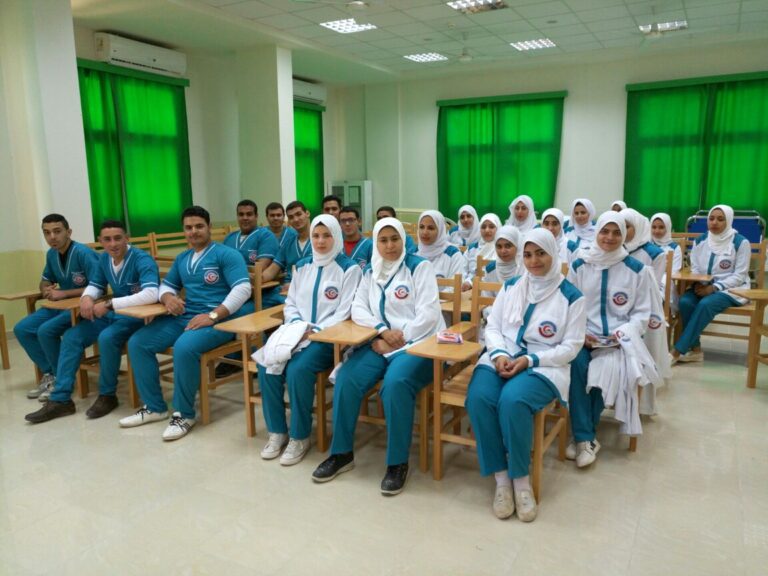 Nurses being trained