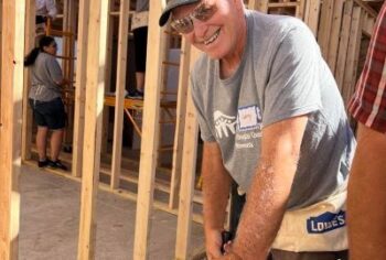 Larry, always ready with a hammer